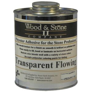 Axson Wood & Stone Transparent Flowing Adhesive - Quart