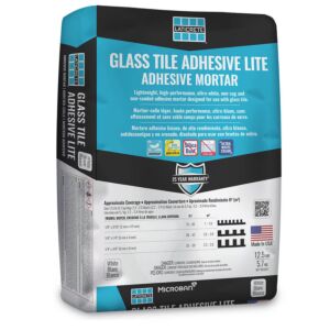 Laticrete Glass Tile Adhesive Lite Modified Mortar -12.5 lb bag - White