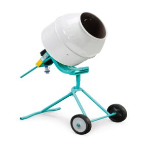 Imer Minuteman II 120V Portable Concrete Mixer with Tripod Stand