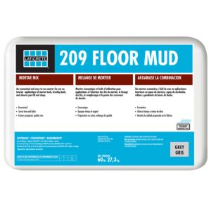 Laticrete 209 Floor Mud Mortar Mix - 60lb