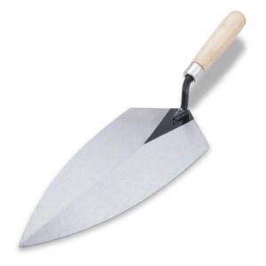 Marshalltown Philadelphia Brick Trowel w/ Wood Handle - 10" x 5"