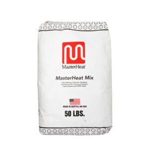 MasterHeat Mix In-Floor Radiant Heating Modified Mortar
