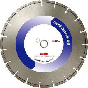 MK Diamond MK-500 Cured Concrete Wet Diamond Blade - 14"