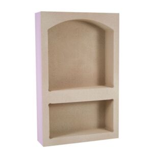 Noble Preformed Wide Arched Combo Shower Niche #303
