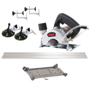 Portable wet outlet saw for tile