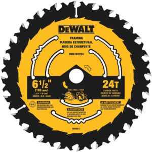 Dewalt DWA161224 Circular Saw Blade - 6 1/2" 24T