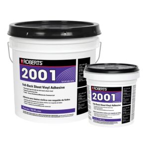 Roberts 2001 Felt Back Sheet Vinyl Adhesive