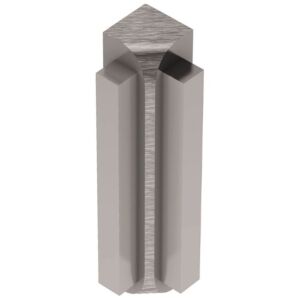 Schluter RONDEC-STEP Aluminum Tile Edging Trim - 90° Inside Corner