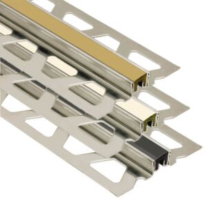 Schluter DILEX-KSN Stainless Steel 7/16" Movement Joint Tile Edging Trim