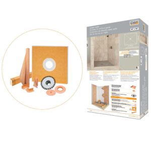 Schluter KERDI-SHOWER-KIT-FL w/ 2" Flange