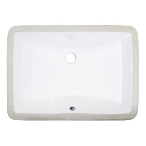 MasterSink Undermount Porcelain Sink P202F - White or Bone 20.25" x 14.25" x 9.25"