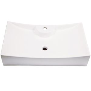 MasterSink P280A Vessel White Porcelain Sink 27.25" x 16.25" x 5.25"
