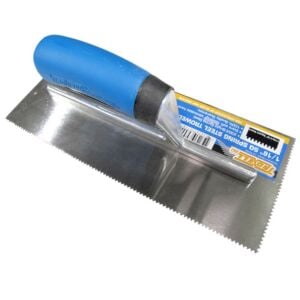 Troxell Stainless Steel Trowel Square Notch 1/16" x 1/16"
