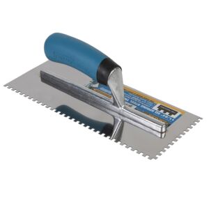 Troxell Square Notch Stainless Steel Trowel 11/64" x 11/64"
