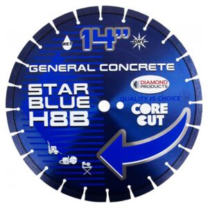 Diamond Products H10B Star Blue High Speed Diamond Blade - 14"