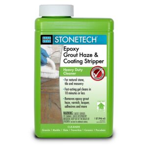 Laticrete Stonetech Epoxy Grout Haze and Coating Stripper - Quart