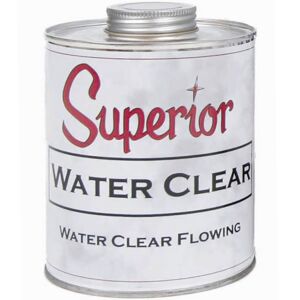 Superior Adhesives Flowing Water Clear Polyester Adhesive - Quart