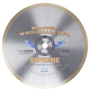 Master Wholesale Supreme Continuous Rim Wet Diamond Blade