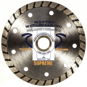 Master Wholesale Supreme Turbo Diamond Blade  - 5"