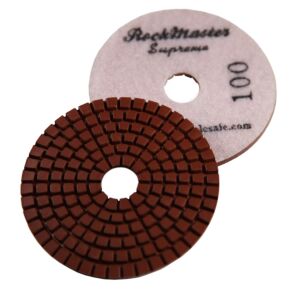 RockMaster 5" Supreme Wet Polishing Pads