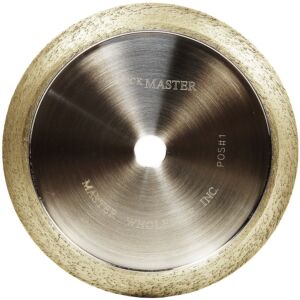 RockMaster 6" Diamond Bullnose Profile Wheel For Tile Saws - Pos 1