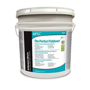 Tec 717 Perfect Putdown Premium Carpet and Flooring Adhesive - 4 Gallons