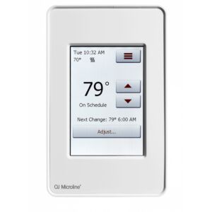 OJ Microline UDG4-4999 In-Floor Heating Touchscreen Programmable Thermostat