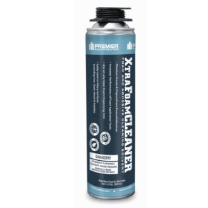 Premier XtraFoam Cleaner - Foam and Adhesive Cleaning Solvent