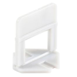 Tile Leveling Spacers And Clips For Raimondi Leveling System 1-2mm Qty 500 Tile Leveling Spacers And Clips For Raimondi Leveling System 1-2mm Qty 500