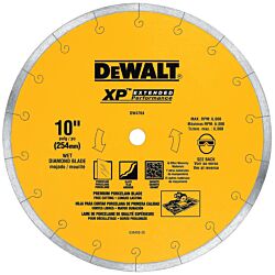 Dewalt XP4 Premium Porcelain Tile Saw Blade - 10