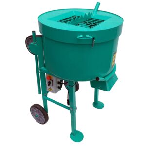 Imer Mix 120 Plus (Mortarman) Vertical Shaft Mortar/Cement Mixer - Featuring New iDust Grate- 1194302 