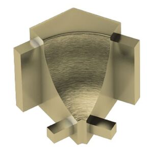 135° Schluter DILEX-AHK  in Brushed Brass (AMGB)