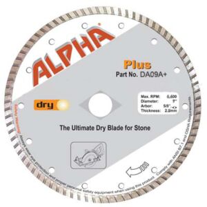 Alpha Plus Diamond Blade - 9