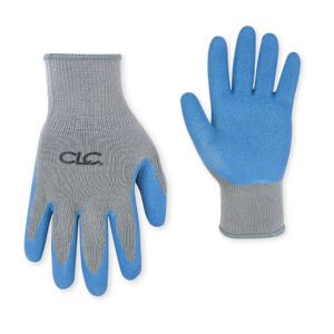 CLC 2030 Med Blue Rubber Palm Grip Gloves  - M