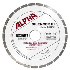Alpha Silencer III Blade - Engineered Stone 14