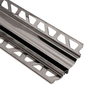 Schluter DILEX-HKS V2A Stainless Steel Cove-Shaped Tile Edging Trim
