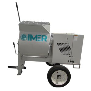 Imer HSM 8 Towable Steel Drum Mortar Mixers