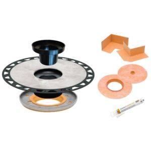 Schluter KERDI-DRAIN-A Adaptor Flange Kit ABS