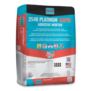 Laticrete 254R Platinum Rapid Modified Thin-Set Mortar - 25 lb bag - White