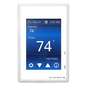 MasterHeat Programmable Touchscreen Thermostat - 500850
