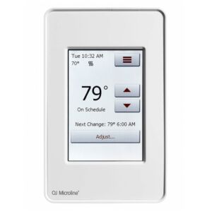 OJ Microline UDG4 Programmable WiFi Thermostat for Electric Floor Heating