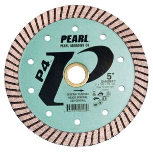 Pearl Abrasive P4 General Purpose Flat Core Turbo Blade - 5