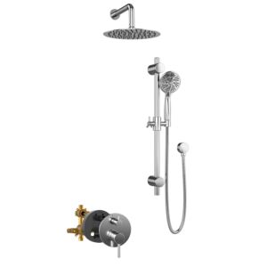 Pulse ShowerSpa Refuge Combo Shower System 3006 - Chrome - 2.5GPM