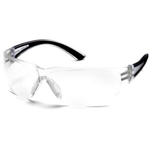 Pyramex Cortez Frameless H2X Anti-fog Safety Glasses  - Clear