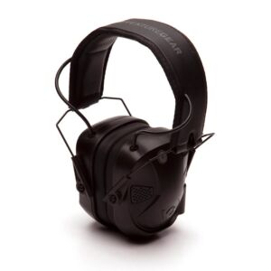 Pyramex AmpBT Electronic Hearing Protector w/ Bluetooth - Black