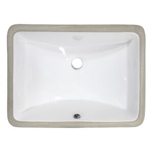 MasterSink Undermount Porcelain Sink P202H - White