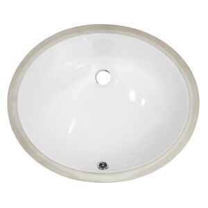 MasterSink Undermount Porcelain Sink P205B - White