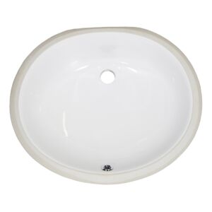 MasterSink Undermount Porcelain Sink P206 - White