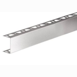 Schluter KERDI-BOARD ZA U-Shaped Profile w/ 2 Perforated Anchoring Legs