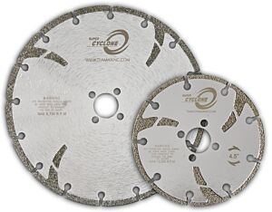 Diamax Super Cyclone Electroplated Marble Diamond Blades
